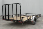 PJ Trailers 14'x83" Single Axle 4" Channel Utility Trailer (U8) Stock #89125 - Thumbnail 16