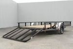 PJ Trailers 14'x83" Single Axle 4" Channel Utility Trailer (U8) Stock #89125 - Thumbnail 17