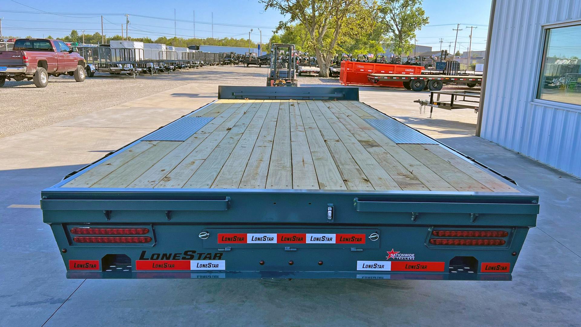 LoneStar 24'x102" 8" I-Beam Deckover Trailer - Stock #89153 - Image 6 of 6