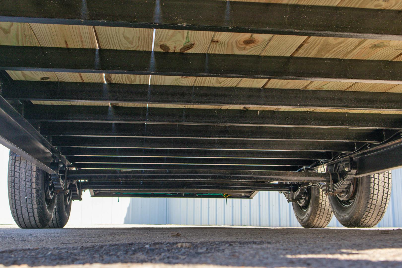 LoneStar 20'x83" Equipment Trailer w/ Stand-Up Ramps - Stock #89155 - Image 7 of 13