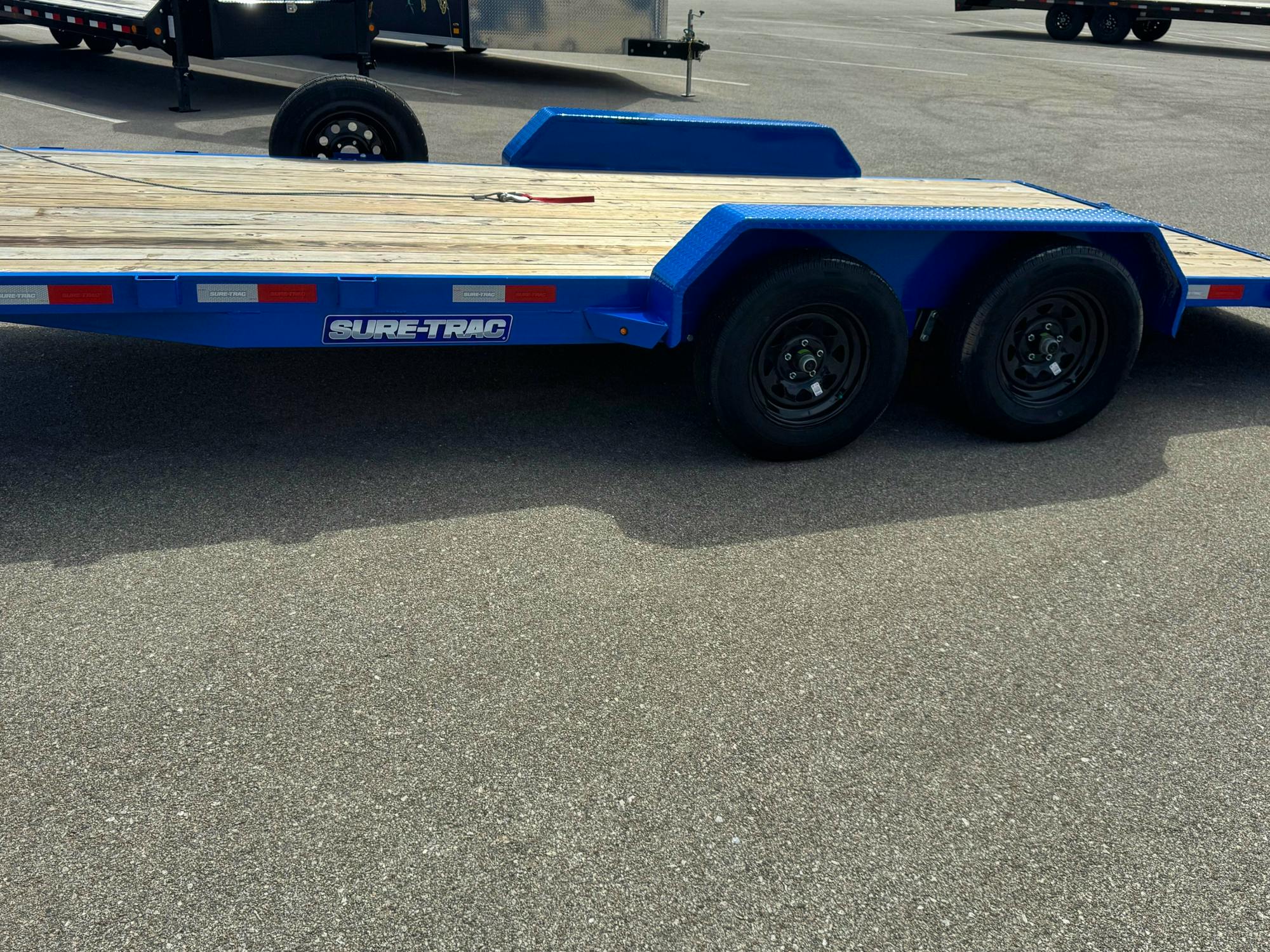 Sure-Trac USED 18'x83" Car Hauler w/ 2ft Dovetail - Stock #89161 - Image 3 of 3