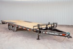 PJ Trailers 24'x102" 8" I-Beam Deckover Flatbed Trailer (F8) Stock #89162 - Thumbnail 2