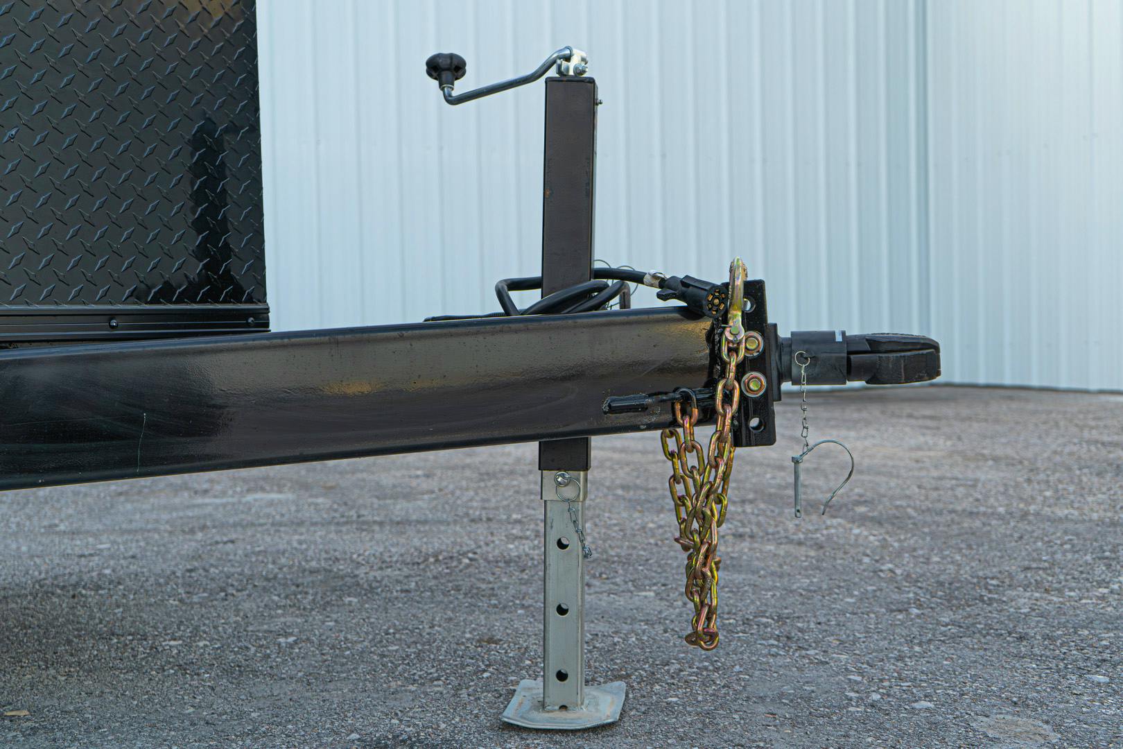 CellTech 7'x16' All-Steel Enclosed Cargo Trailer w/ Rear Ramp Door (C2) - Stock #89167 - Image 4 of 14