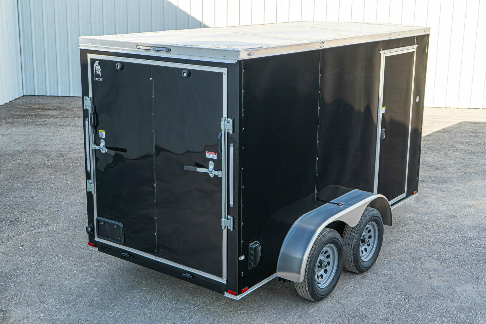 Spartan 6'x12' Enclosed Cargo Trailer w/ Rear Ramp Door (C2) - Stock #89169 - Image 12 of 17