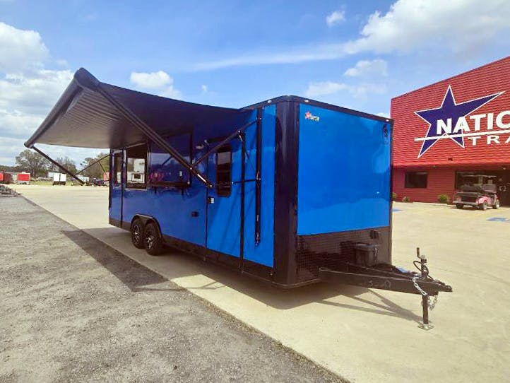 Spartan 8.5'x24' BBQ Concession Trailer (CC) - Stock #89173 - Image 1 of 13