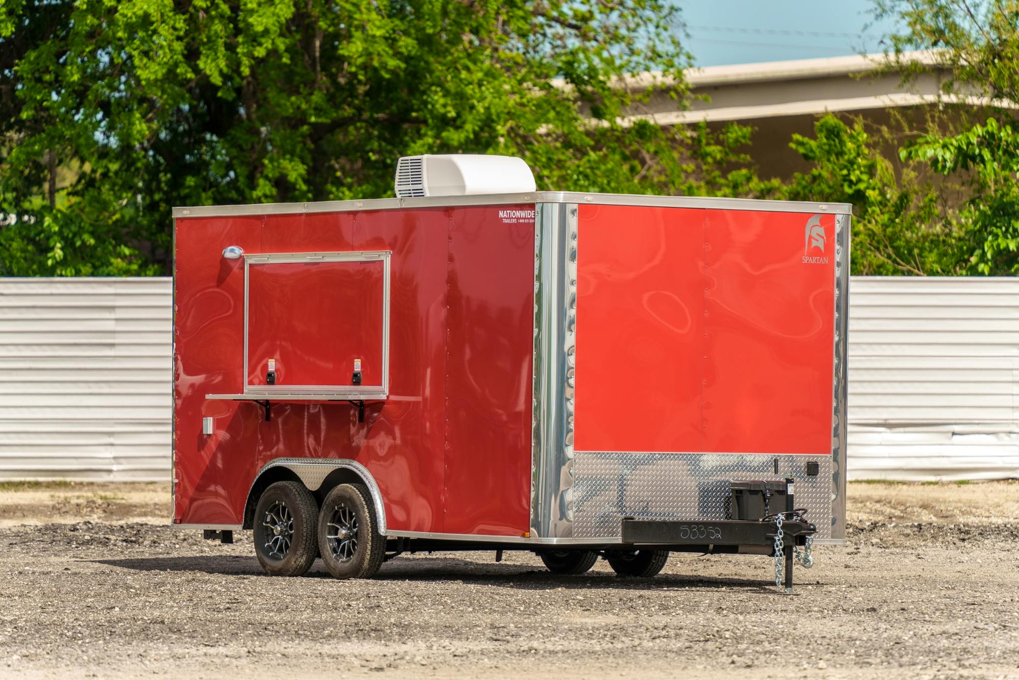 Spartan TA 8'6" × 16' Enclosed Cargo Trailer