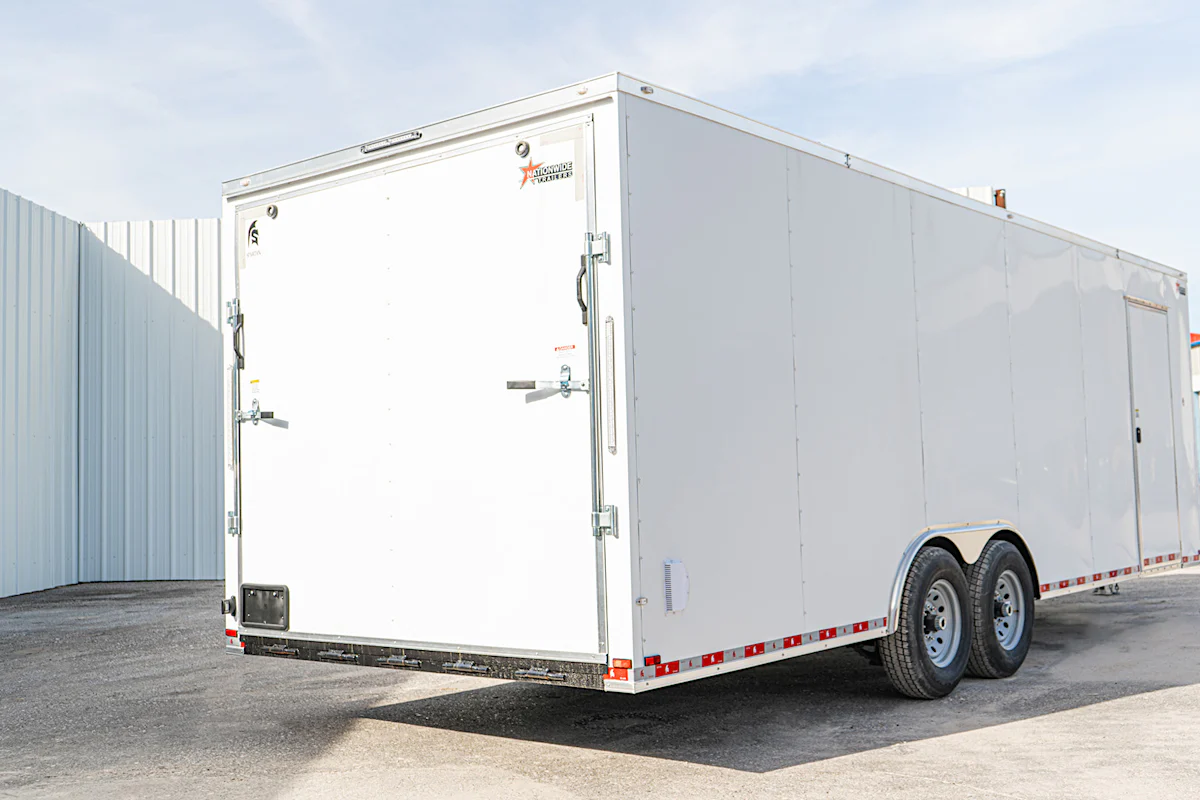 Spartan 8.5'x24' Enclosed Cargo Trailer w/ Rear Ramp Door (C2) - Stock #89182 - Image 13 of 19 Spartan 8.5'x24' Enclosed Cargo Trailer w/ Rear Ramp Door (C2) - Stock #89182 - Image 13 of 19