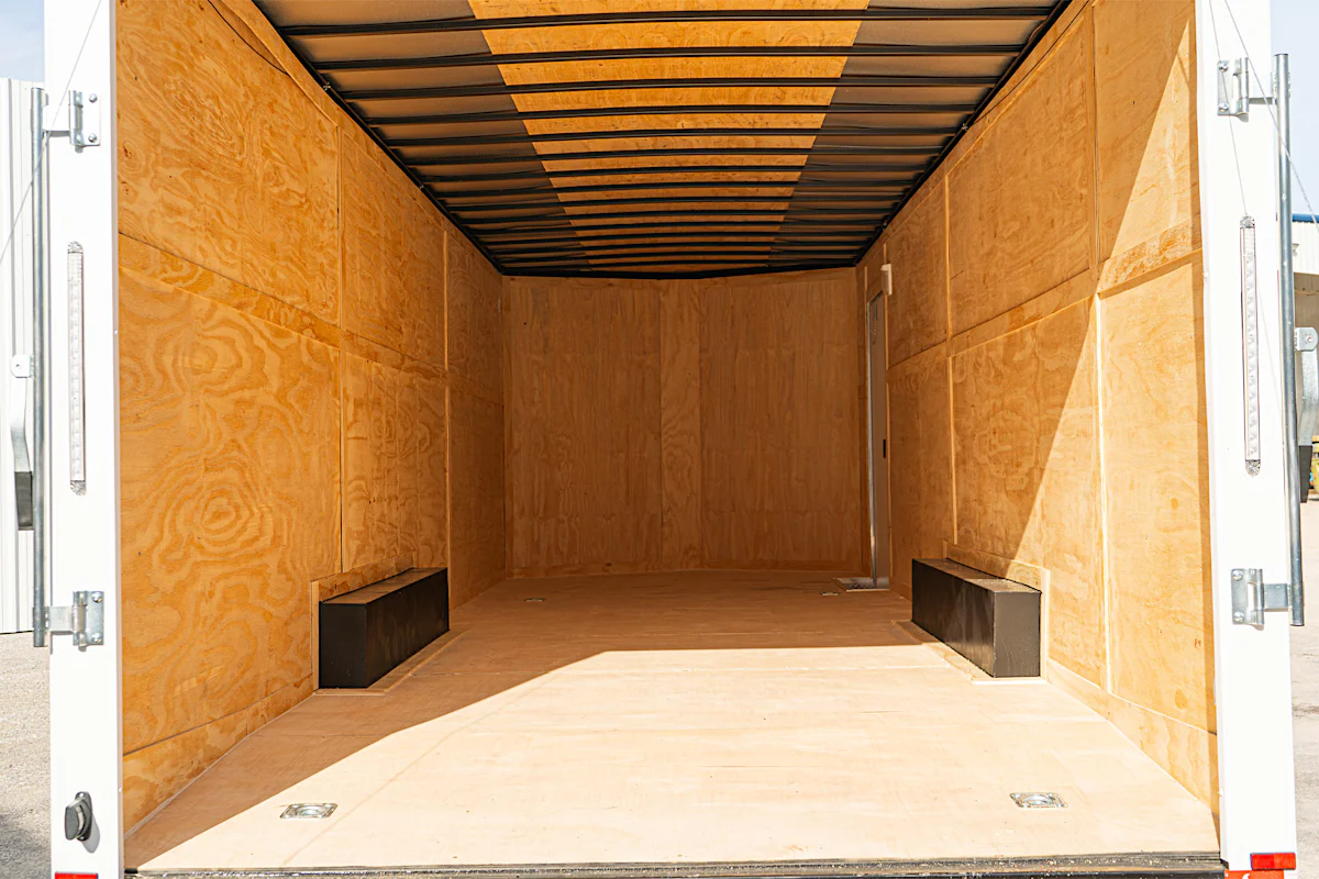 Spartan 8.5'x24' Enclosed Cargo Trailer w/ Rear Ramp Door (C2) - Stock #89182 - Image 15 of 19 Spartan 8.5'x24' Enclosed Cargo Trailer w/ Rear Ramp Door (C2) - Stock #89182 - Image 15 of 19