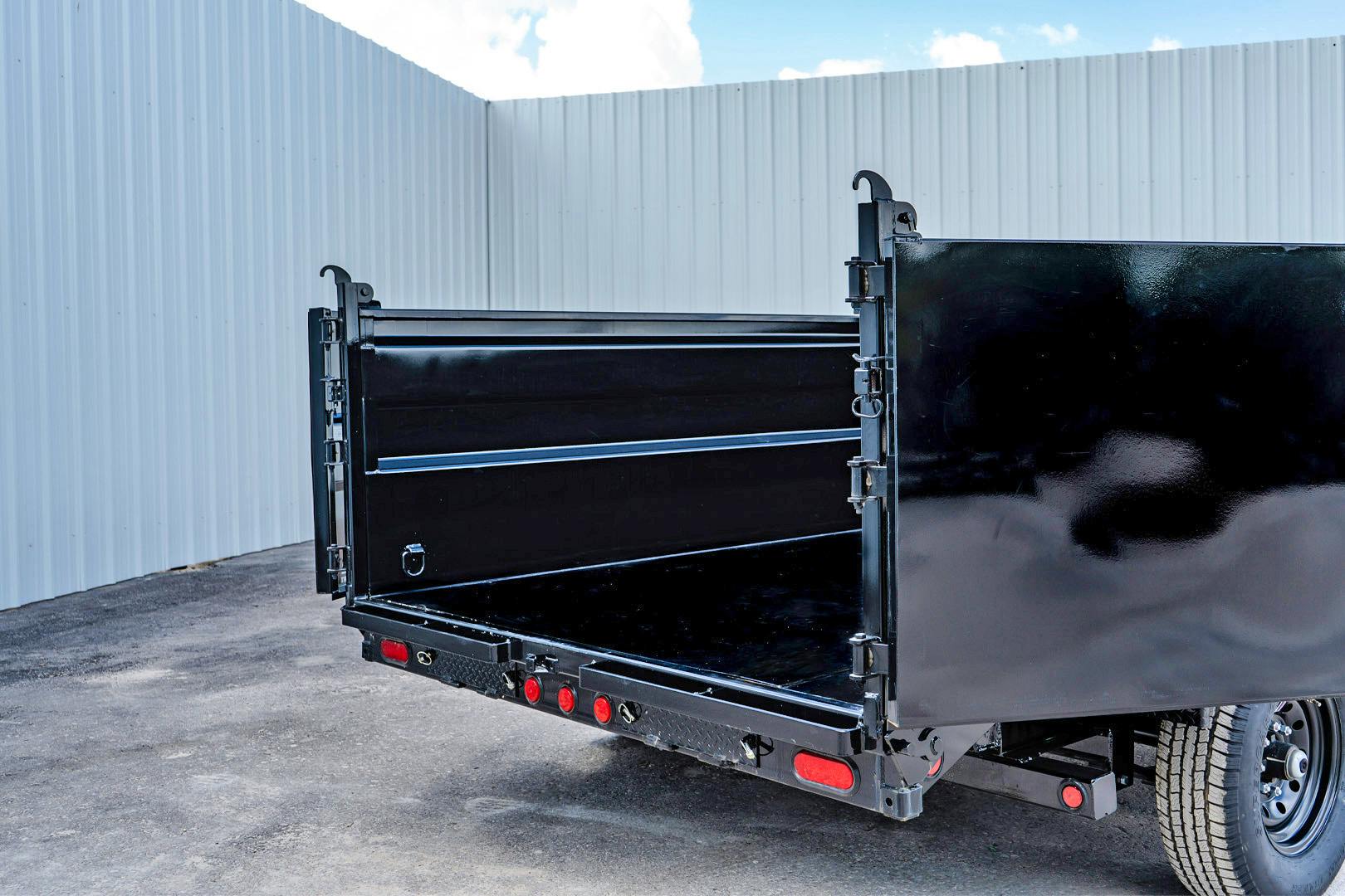 PJ Trailers 14'x83" Low Pro High Side Dump Trailer w/ 3' Sides (DM) - Stock #89186 - Image 32 of 35
