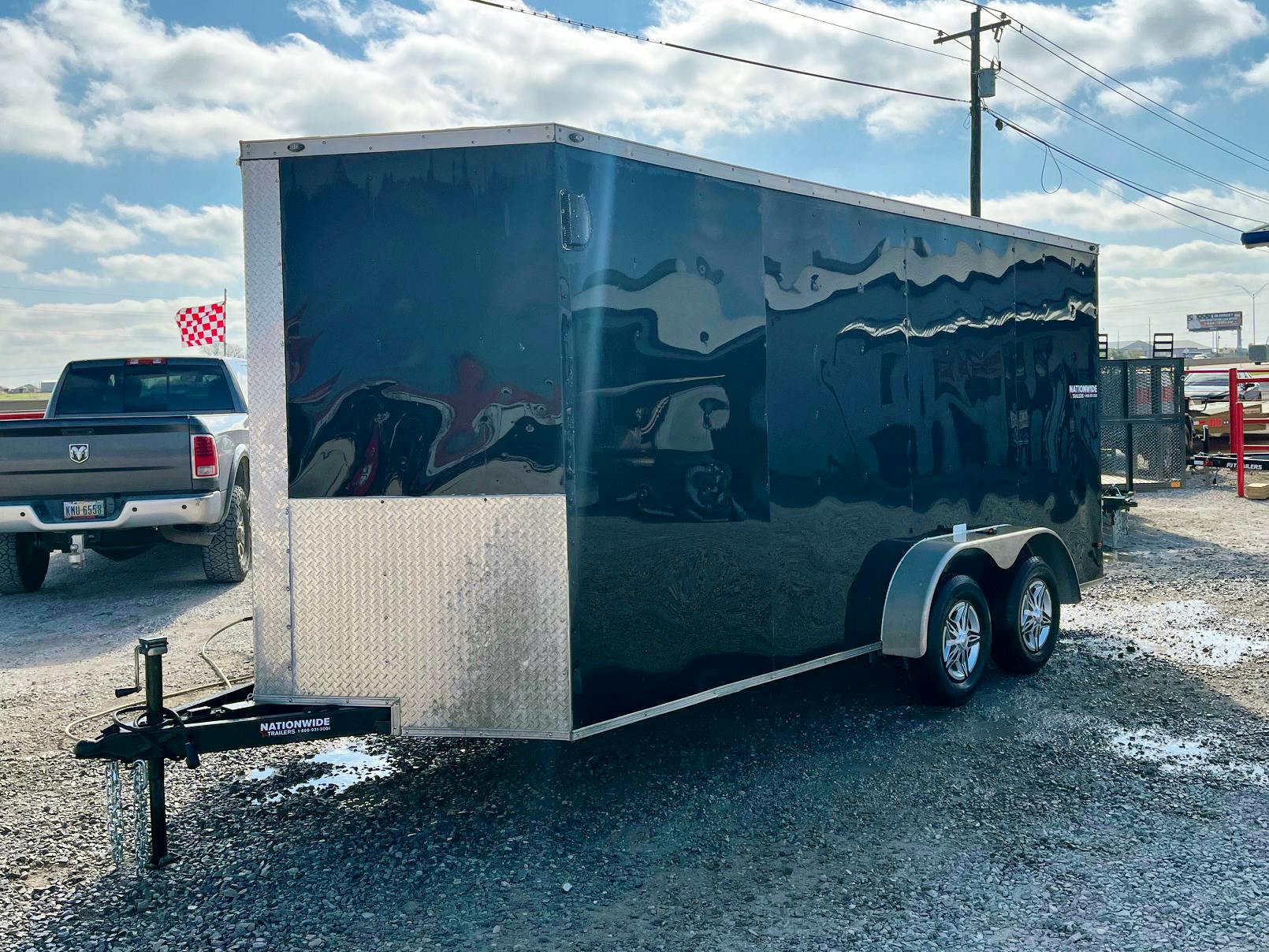 DSTX USED 7'x16' Cargo Trailer - Stock #89190 - Image 3 of 7