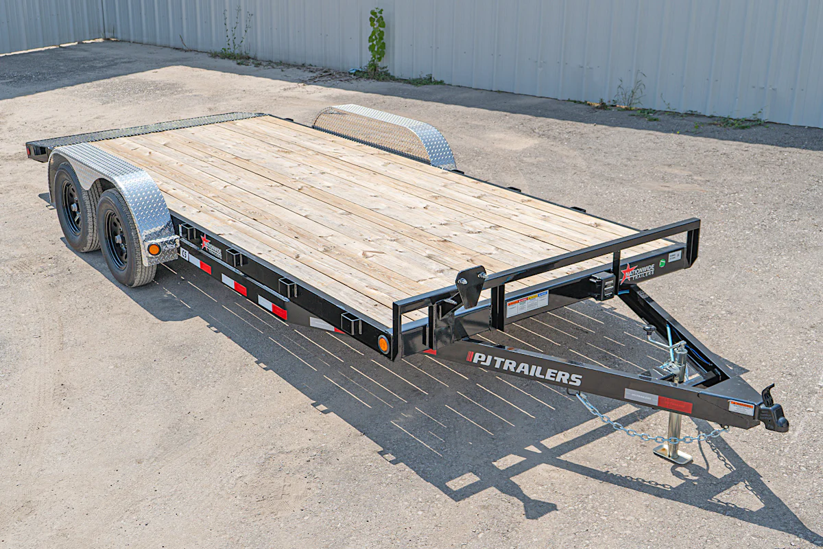 PJ Trailers 18'x83" 5" Channel Car Trailer (C5) - Stock #89191 - Image 1 of 1 PJ Trailers 18'x83" 5" Channel Car Trailer (C5) - Stock #89191 - Image 1 of 1