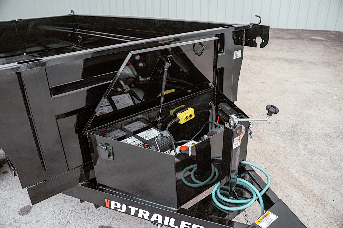 PJ Trailers 10'x60" Hydraulic Dump Trailer w/ 18" Sides (D5) - Stock #89192 - Image 10 of 26 PJ Trailers 10'x60" Hydraulic Dump Trailer w/ 18" Sides (D5) - Stock #89192 - Image 10 of 26