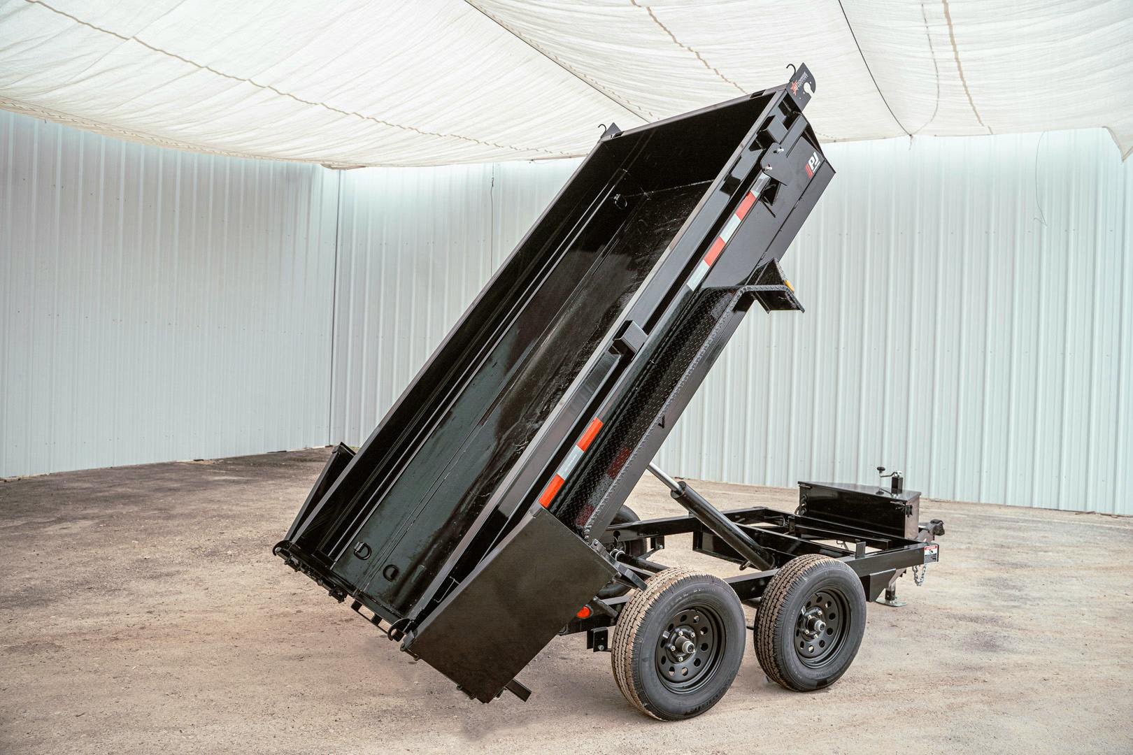 PJ Trailers 10'x60" Hydraulic Dump Trailer w/ 18" Sides (D5) - Stock #89192 - Image 16 of 26