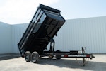 PJ Trailers 14'x83" Low Pro High Side Dump Trailer w/ 4' Sides (DM) Stock #89196 - Thumbnail 4