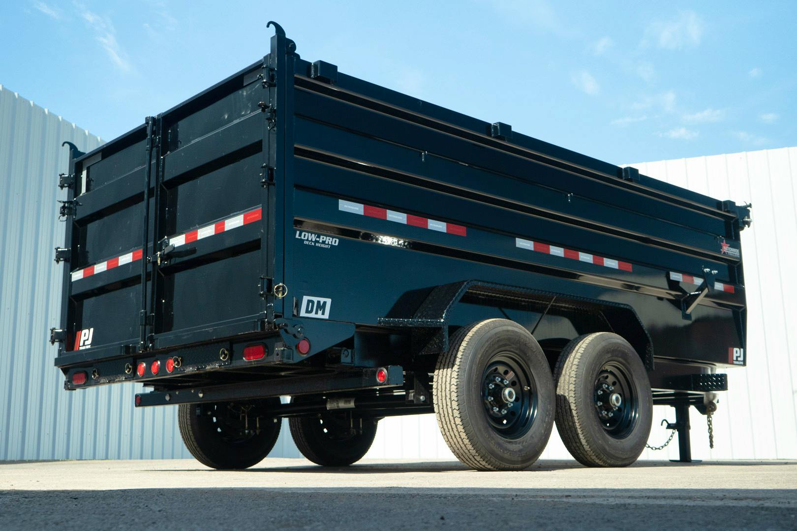 PJ Trailers 14'x83" Low Pro High Side Dump Trailer w/ 4' Sides (DM) - Stock #89196 - Image 23 of 30