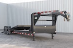 PJ Trailers 24'x82" Gooseneck 6" Channel Equipment Gravity Tilt Trailer (T6) Stock #89242 - Thumbnail 4