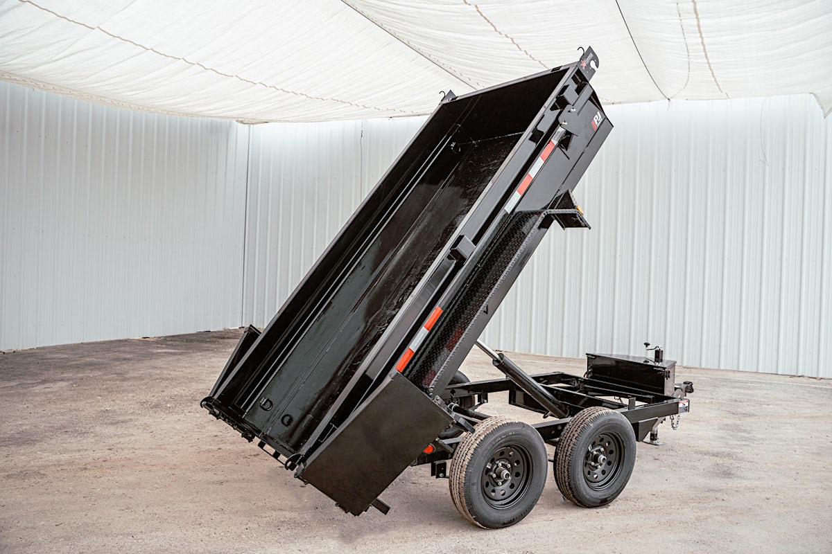 PJ Trailers 10'x60" Hydraulic Dump Trailer w/ 18" Sides (D5) - Stock #89253 - Image 16 of 26 PJ Trailers 10'x60" Hydraulic Dump Trailer w/ 18" Sides (D5) - Stock #89253 - Image 16 of 26