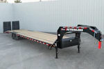 PJ Trailers 40'x102" 18k Gooseneck Flatbed Trailer w/ Singles (LX) Stock #89254 - Thumbnail 1