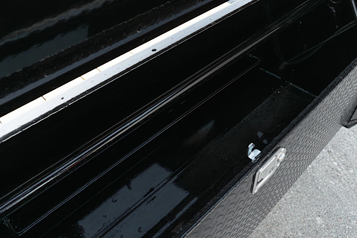 PJ Trailers 40'x102" 18k Gooseneck Flatbed Trailer w/ Singles (LX) - Stock #89254 - Image 15 of 27 PJ Trailers 40'x102" 18k Gooseneck Flatbed Trailer w/ Singles (LX) - Stock #89254 - Image 15 of 27