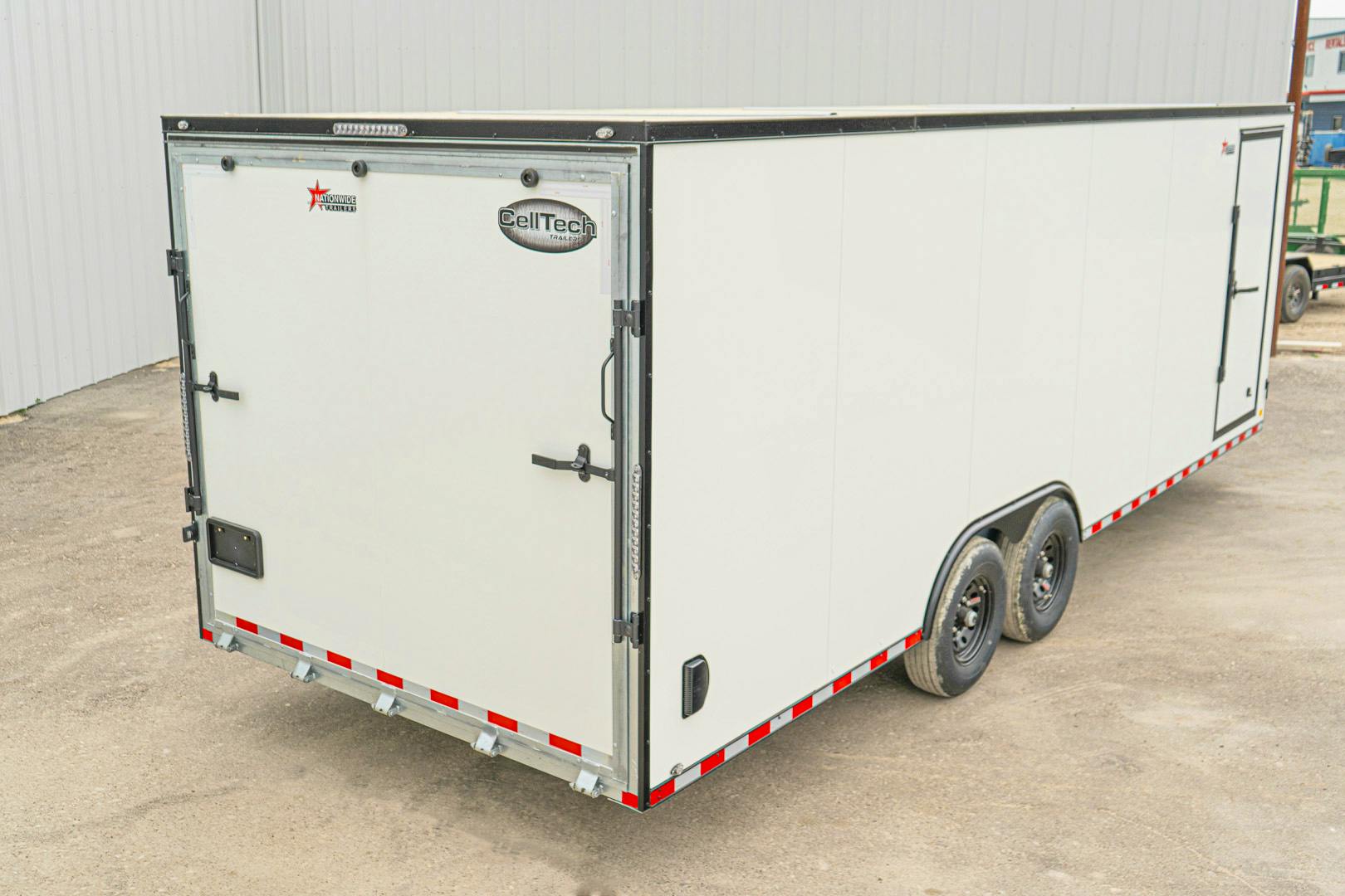 CellTech 8.5'x24' All-Steel Enclosed Cargo Trailer w/ Rear Ramp Door (C2) - Stock #89260 - Image 11 of 19
