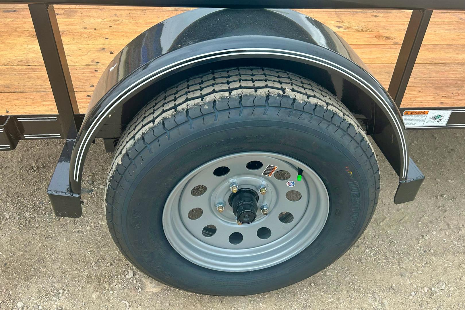 Texas Bragg 10'x60" Utility Trailer w/ 4' Gate (U1) - Stock #89270 - Image 5 of 5