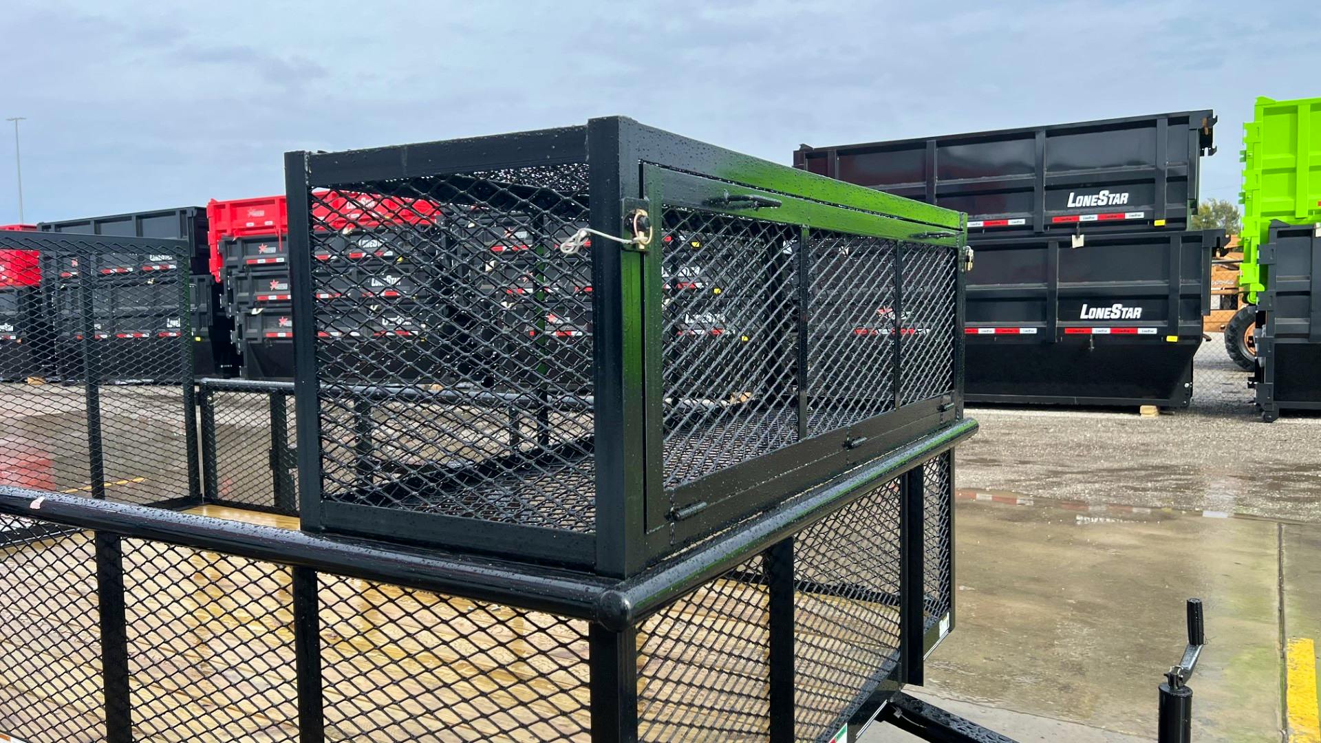 Texas Bragg 12'x77" Landscape Trailer w/ 2' Sides & 4' Gate (L1) - Stock #89271 - Image 5 of 7