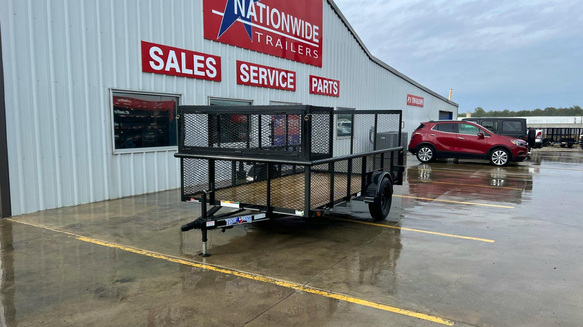Texas Bragg 12'x77" Landscape Trailer w/ 2' Sides & 4' Gate (L1) - Stock #89271 - Image 6 of 7