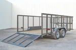 Texas Bragg 16'x83" Landscape Trailer w/ 4' Sides & 4' Gate (L2) Stock #89273 - Thumbnail 16