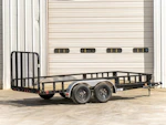 PJ Trailers 14'x83" Tandem Axle 4" Channel Utility Trailer (UL) Stock #89279 - Thumbnail 2
