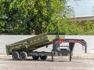 ARC Trailers 16'x83" Gooseneck Telescopic Dump Trailer w/ 2' Sides (GDT)