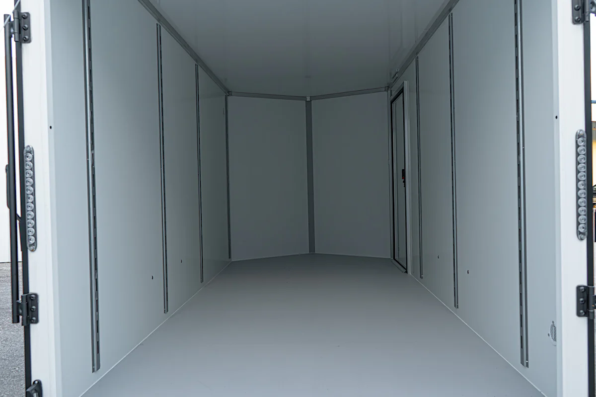 CellTech 7'x16' All-Steel Enclosed Cargo Trailer w/ Rear Ramp Door (C2) - Stock #89295 - Image 12 of 14 CellTech 7'x16' All-Steel Enclosed Cargo Trailer w/ Rear Ramp Door (C2) - Stock #89295 - Image 12 of 14