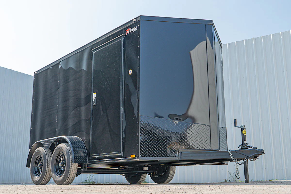 Spartan 6'x12' Enclosed Cargo Trailer w/ Rear Ramp Door (C2) - Stock #89300 - Image 3 of 16 Spartan 6'x12' Enclosed Cargo Trailer w/ Rear Ramp Door (C2) - Stock #89300 - Image 3 of 16