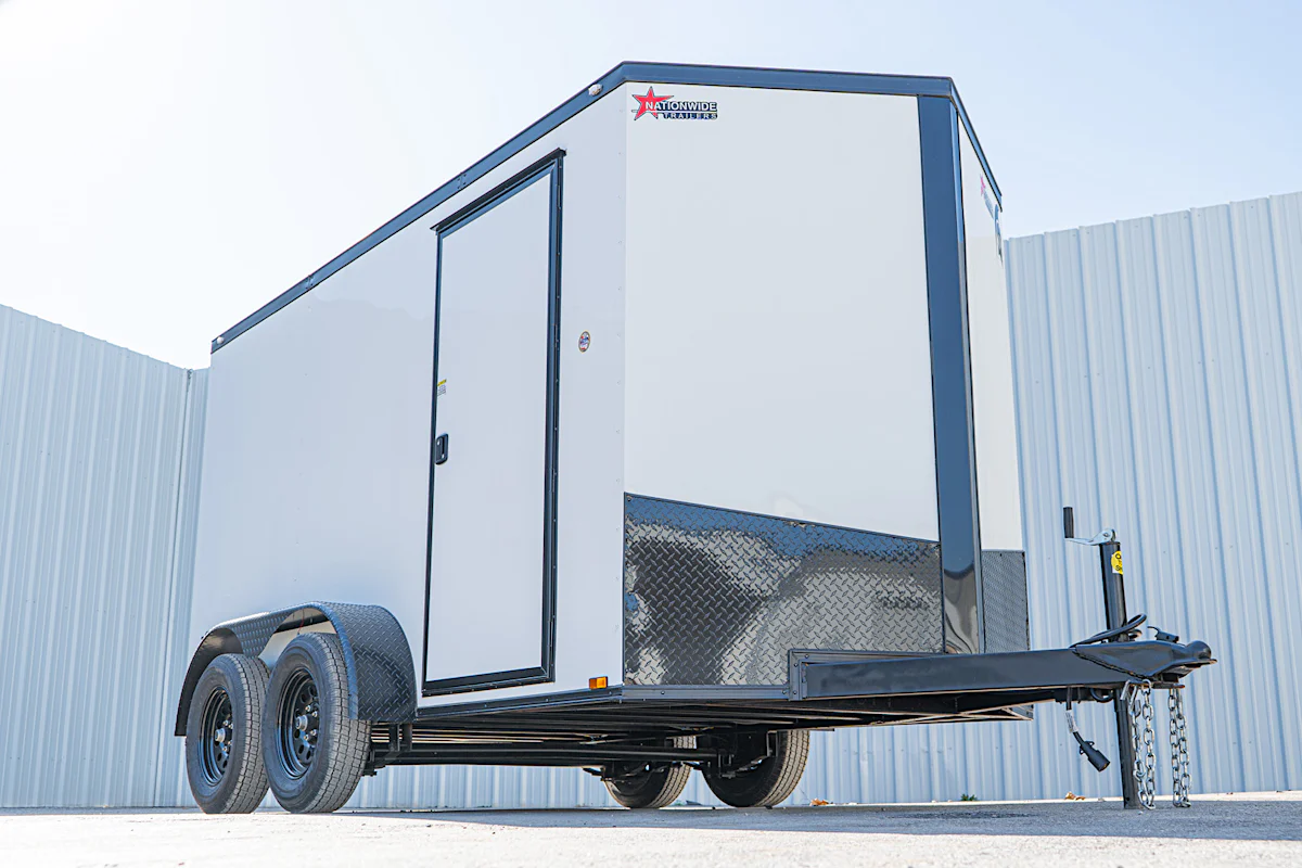 Spartan 6'x12' Enclosed Cargo Trailer w/ Rear Ramp Door (C2) - Stock #89303 - Image 3 of 19 Spartan 6'x12' Enclosed Cargo Trailer w/ Rear Ramp Door (C2) - Stock #89303 - Image 3 of 19