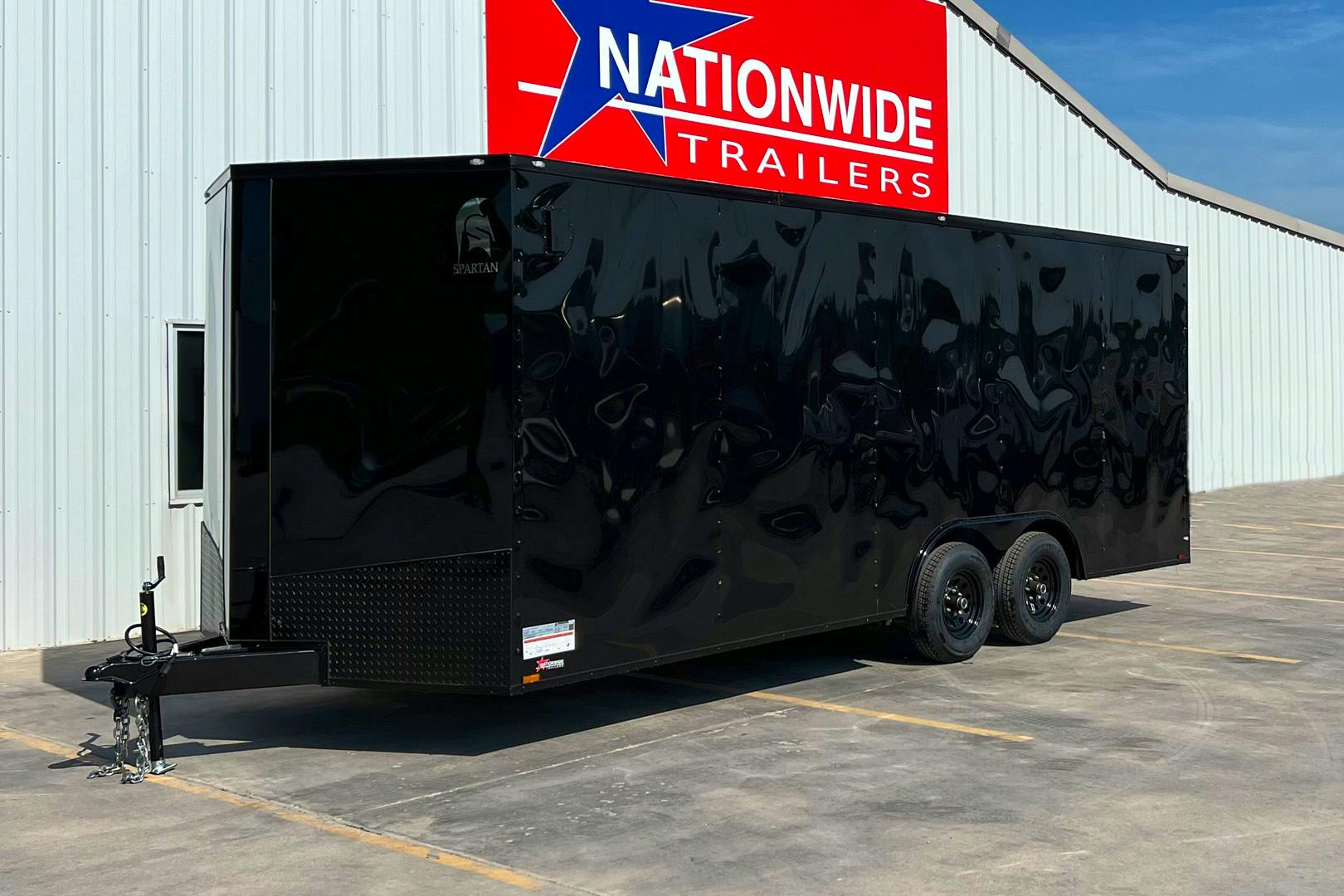 Spartan 8.5'x20' Enclosed Cargo Trailer w/ Rear Ramp Door (C2) - Stock #89308 - Image 1 of 7