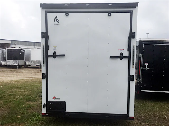 Spartan 6'x12' Enclosed Cargo Trailer w/ Rear Ramp Door (C1) - Stock #89314 - Image 3 of 6 Spartan 6'x12' Enclosed Cargo Trailer w/ Rear Ramp Door (C1) - Stock #89314 - Image 3 of 6