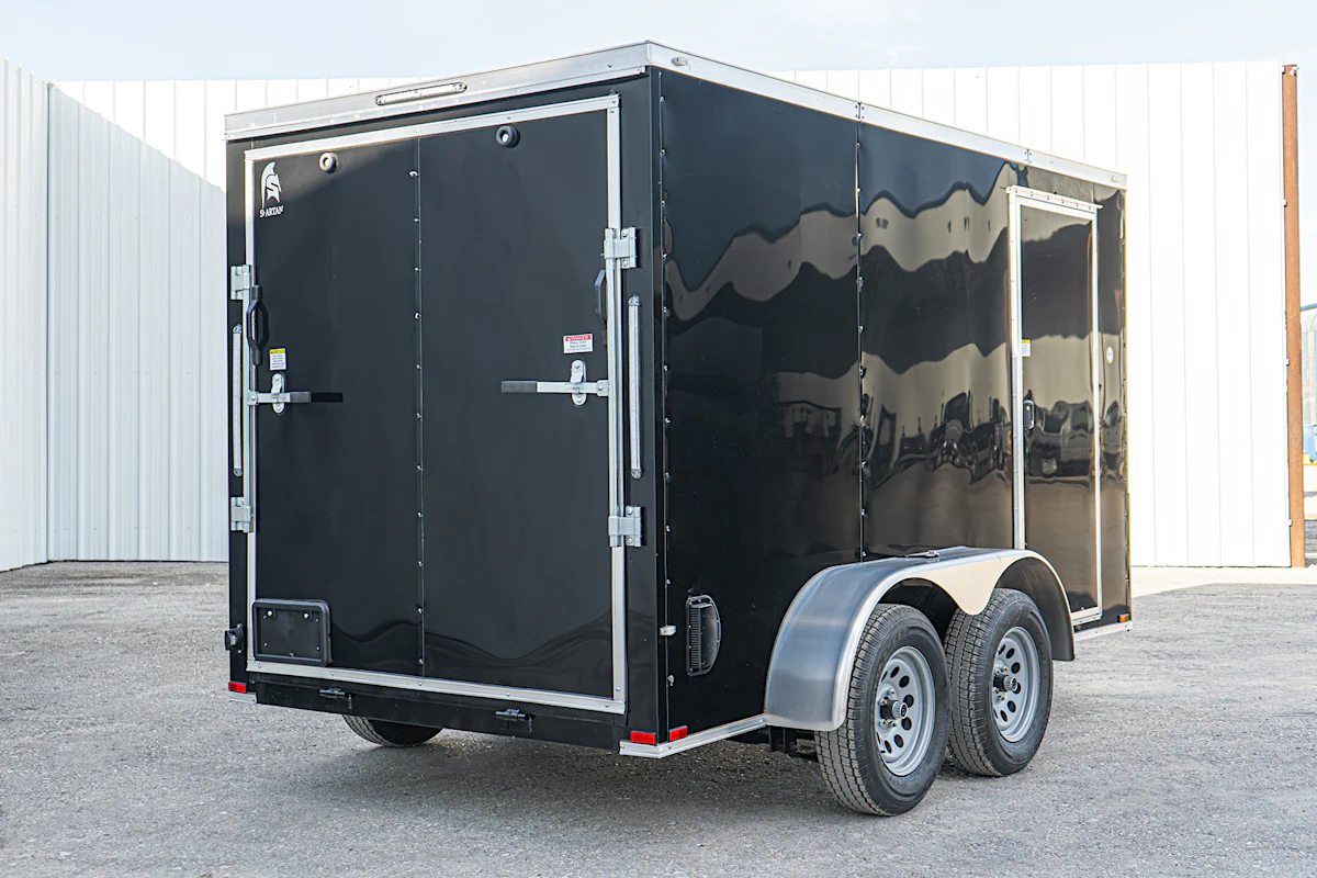 Spartan 6'x12' Enclosed Cargo Trailer w/ Rear Ramp Door (C2) - Stock #89319 - Image 13 of 17 Spartan 6'x12' Enclosed Cargo Trailer w/ Rear Ramp Door (C2) - Stock #89319 - Image 13 of 17