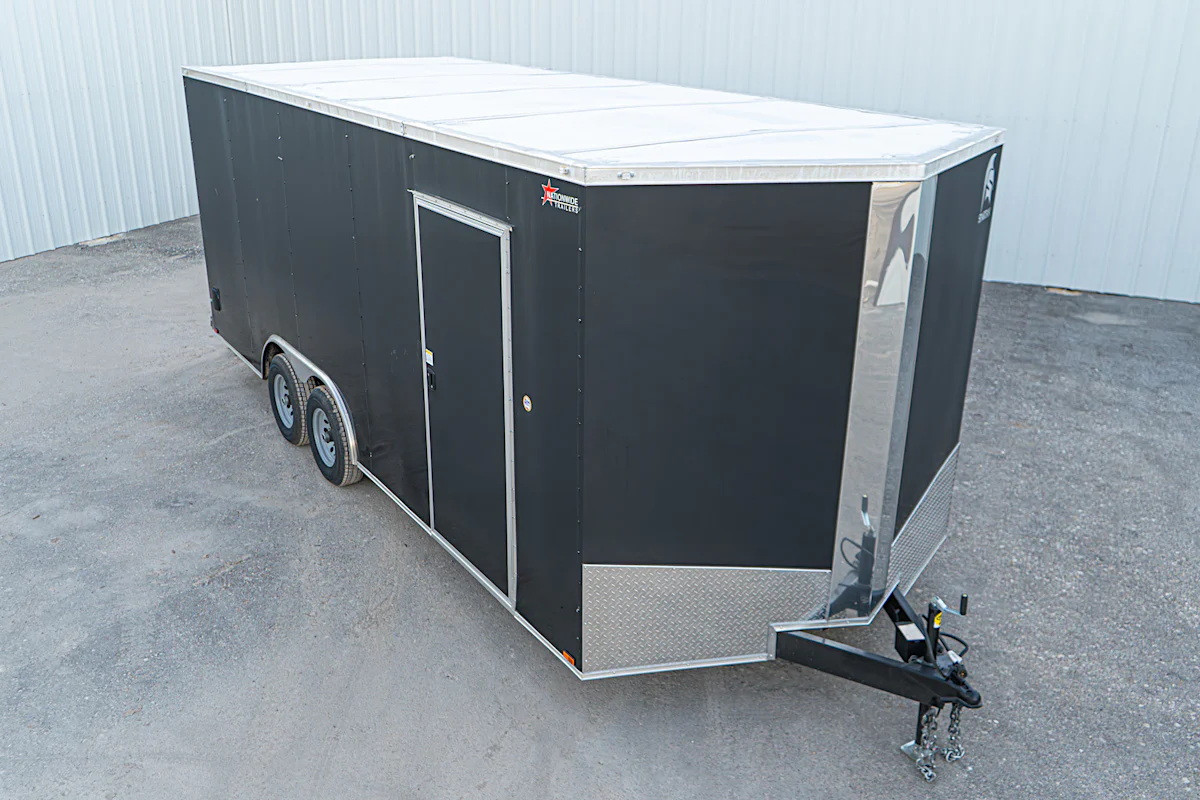 Spartan 8.5'x20' Enclosed Cargo Trailer w/ Rear Ramp Door (C2) - Stock #89326 - Image 6 of 8 Spartan 8.5'x20' Enclosed Cargo Trailer w/ Rear Ramp Door (C2) - Stock #89326 - Image 6 of 8