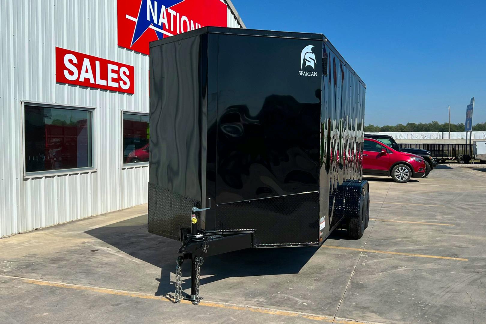 Spartan 7'x14' Enclosed Cargo Trailer w/ Rear Ramp Door (C2) - Stock #89329 - Image 3 of 6