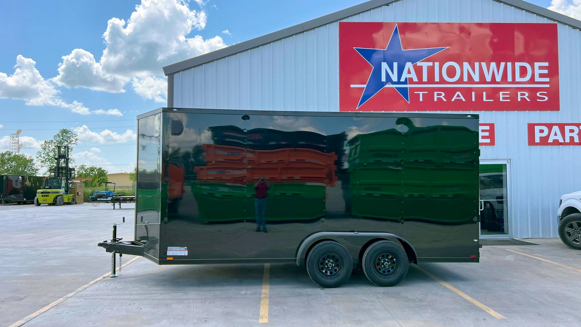 Spartan 7'x16' Enclosed Cargo Trailer w/ Rear Ramp Door (C2) - Stock #89331 - Image 3 of 9