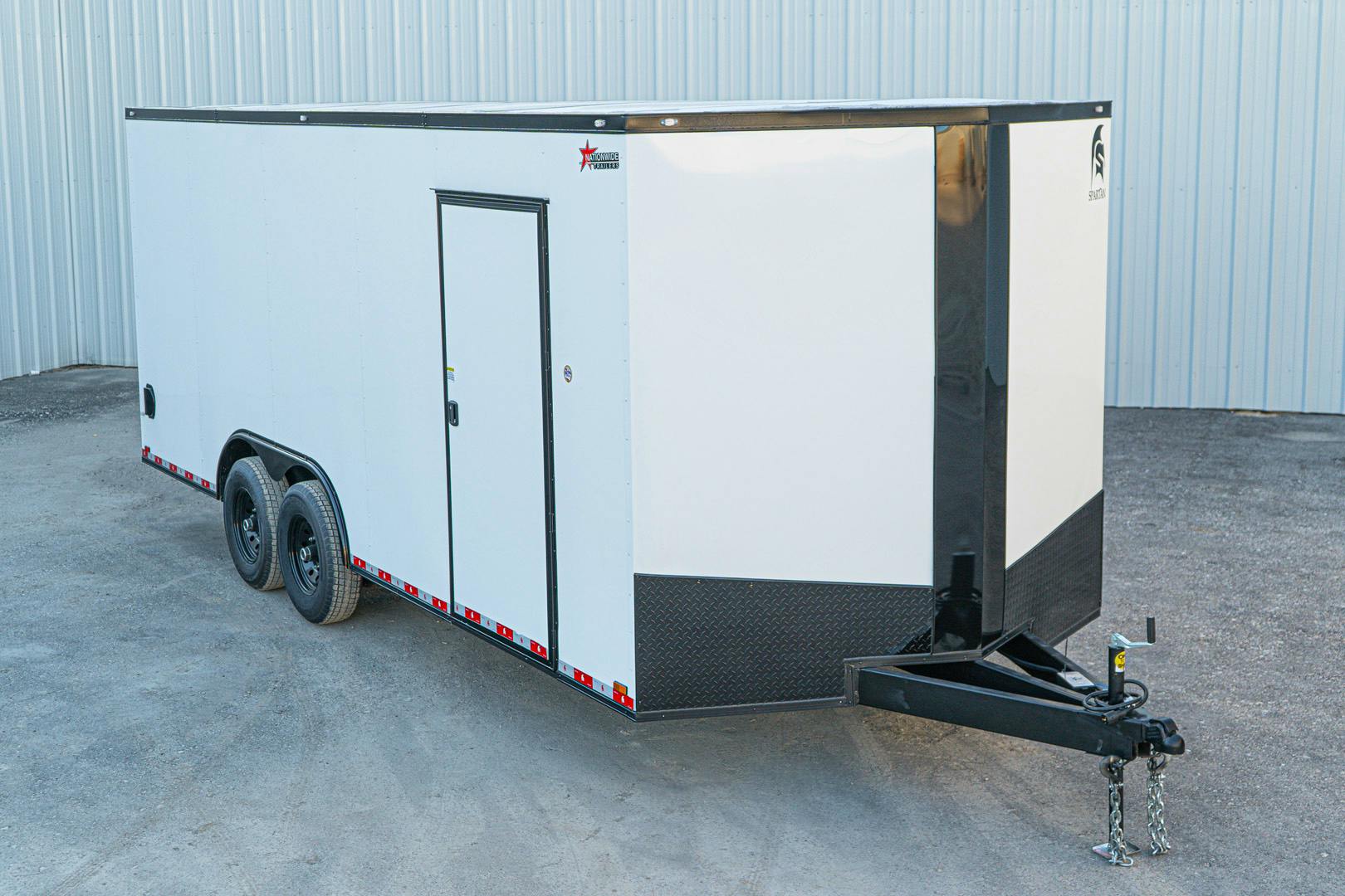 Spartan 8.5'x20' Enclosed Cargo Trailer w/ Rear Ramp Door (C2) - Stock #89345 - Image 1 of 13
