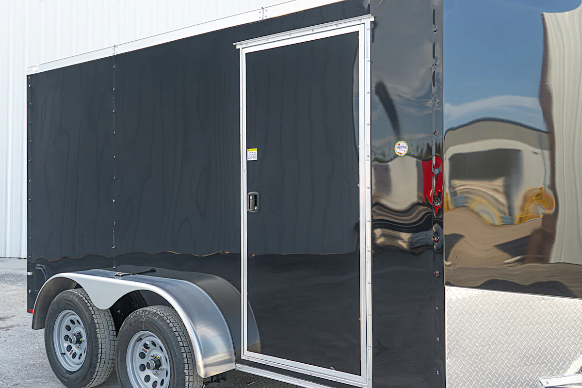 Spartan 6'x12' Enclosed Cargo Trailer w/ Rear Ramp Door (C2) - Stock #89347 - Image 10 of 17 Spartan 6'x12' Enclosed Cargo Trailer w/ Rear Ramp Door (C2) - Stock #89347 - Image 10 of 17