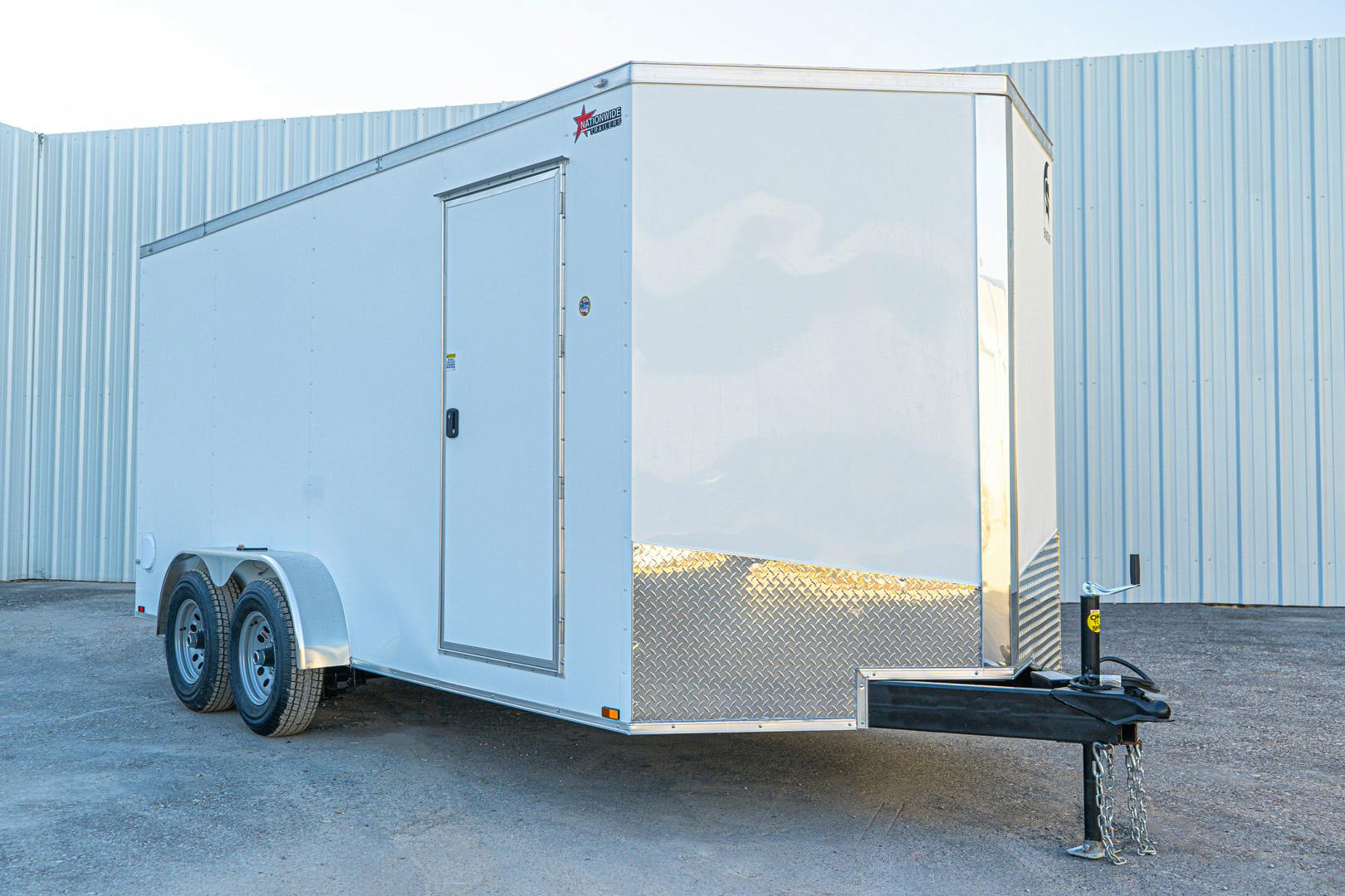 Spartan 7'x16' Enclosed Cargo Trailer w/ Rear Ramp Door (C2) - Stock #89354 - Image 2 of 19