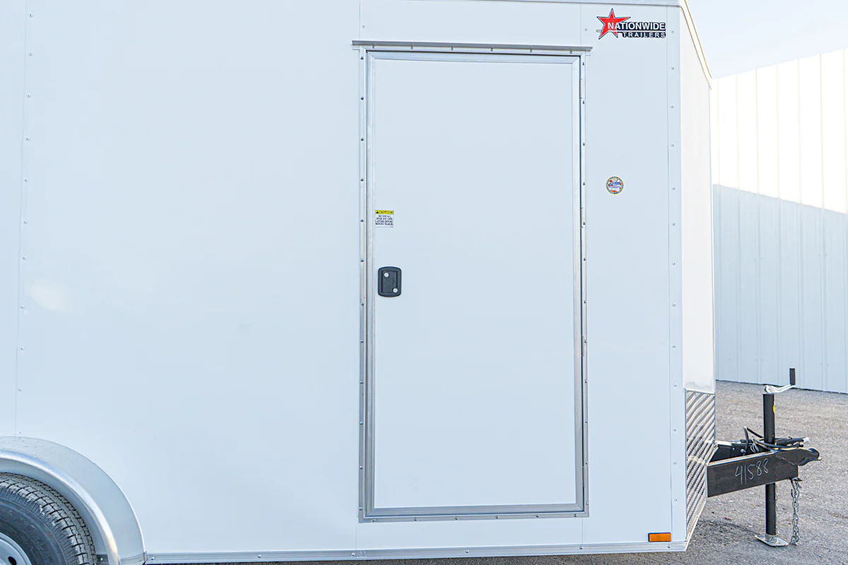 Spartan 7'x16' Enclosed Cargo Trailer w/ Rear Ramp Door (C2) - Stock #89355 - Image 7 of 19 Spartan 7'x16' Enclosed Cargo Trailer w/ Rear Ramp Door (C2) - Stock #89355 - Image 7 of 19