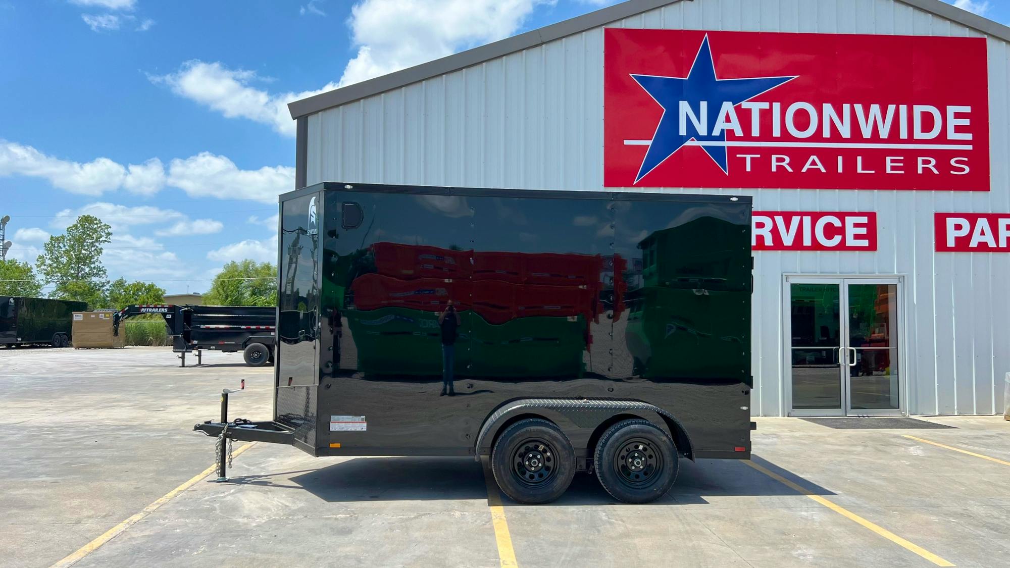 Spartan 6'x12' Enclosed Cargo Trailer w/ Rear Ramp Door (C2) - Stock #89361 - Image 3 of 9
