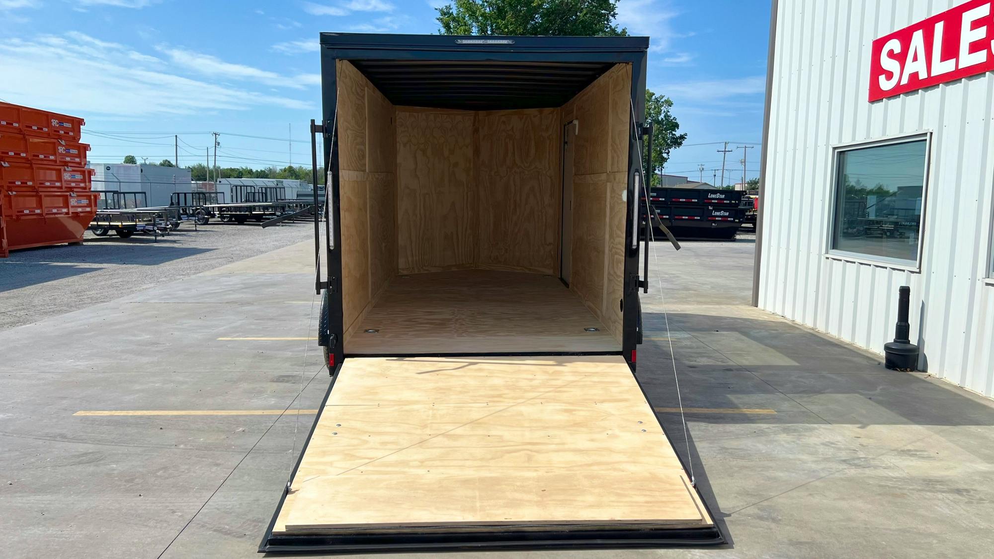 Spartan 7'x14' Enclosed Cargo Trailer w/ Rear Ramp Door (C2) - Stock #89362 - Image 5 of 9