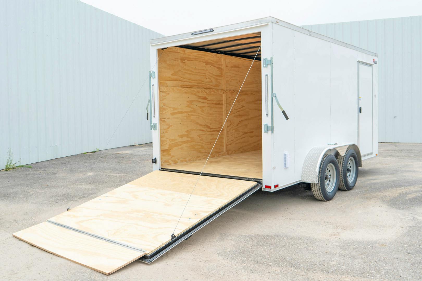 Spartan 7'x14' Enclosed Cargo Trailer w/ Rear Ramp Door (C2) - Stock #89363 - Image 15 of 19
