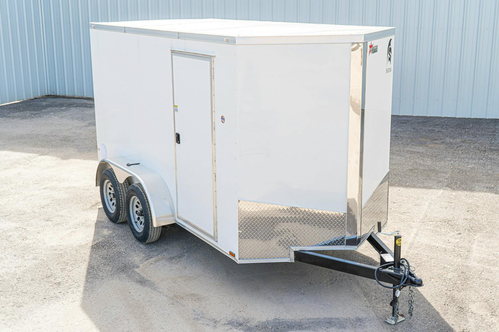 Spartan 6'x12' Enclosed Cargo Trailer w/ Rear Ramp Door (C2) - Stock #89376 - Image 1 of 20