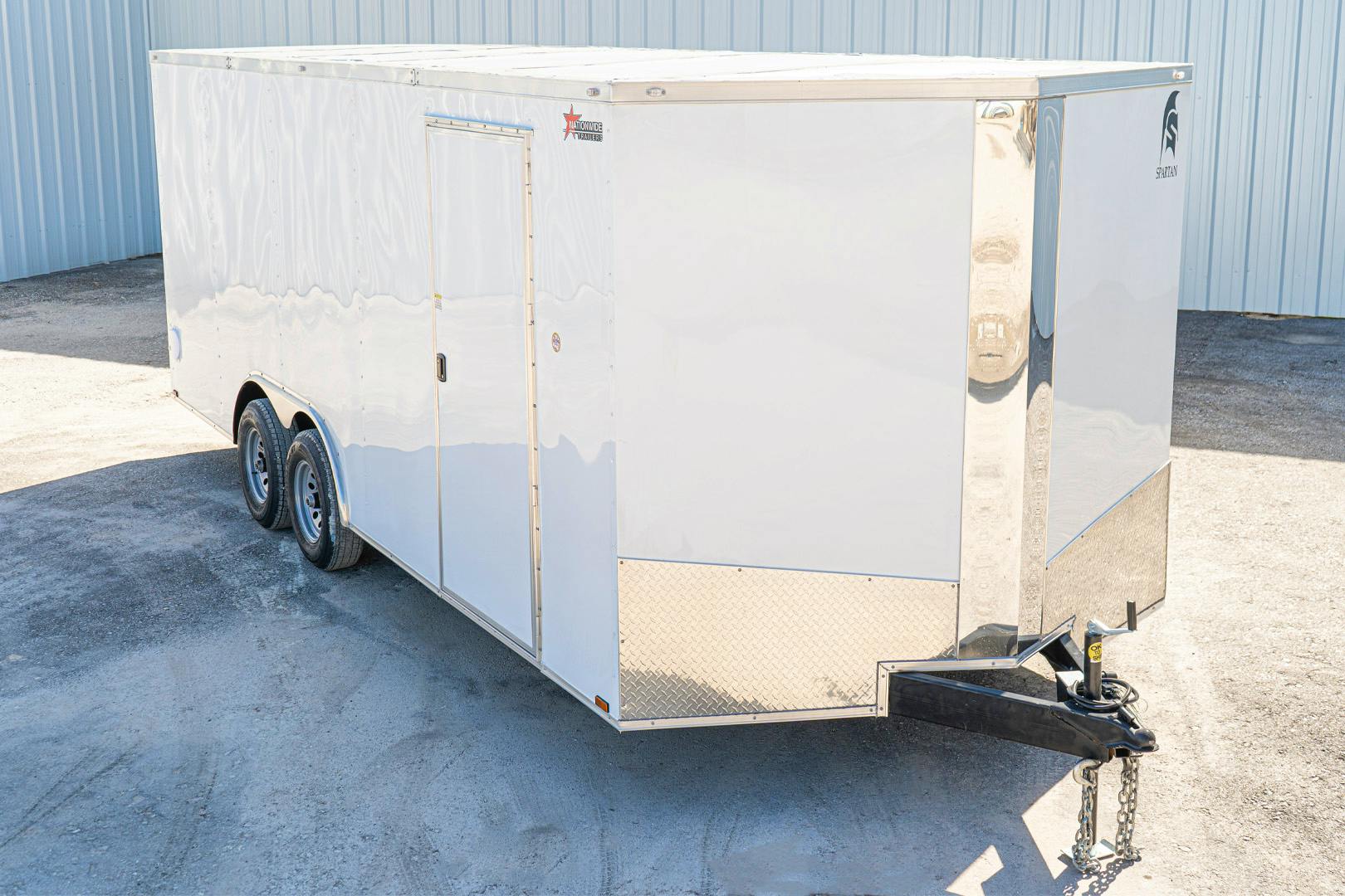 Spartan 8.5'x20' Enclosed Cargo Trailer w/ Rear Ramp Door (C2) - Stock #89380 - Image 1 of 3