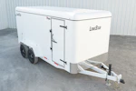 LoneStar 6.5'x16' 14k Steel Enclosed Cargo Trailer w/ Rear Barn Doors (C2) Stock #89383 - Thumbnail 1