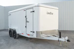 LoneStar 6.5'x16' 14k Steel Enclosed Cargo Trailer w/ Rear Barn Doors (C2) Stock #89383 - Thumbnail 2